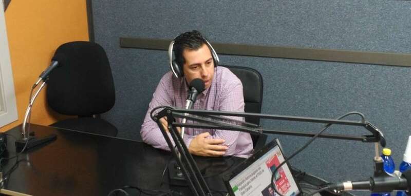 Imagen de archivo de una intervención de Ramos en el programa El espejo canario (Foto TA)